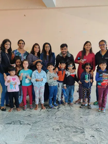 A beautiful group picture with my lovable students and their supportive parents. Our community is our strength, and we are so grateful for all the families who are part of our journey.
