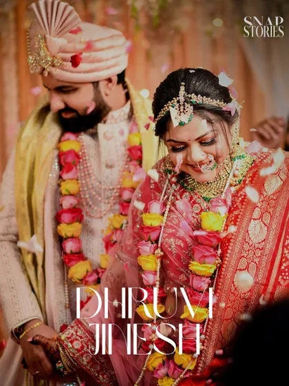 A joyful moment between the couple during their wedding celebration. We capture the candid smiles and laughter that make your day special.