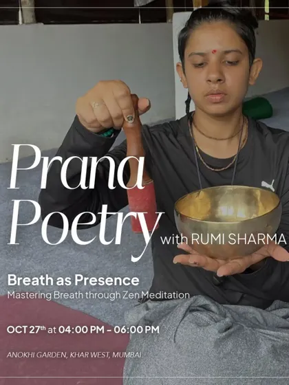 Breathe with presence. Our Zen Meditation and Breathwork session helps you master your breath with precision and mindfulness, guiding you to reduce stress and find deeper clarity.