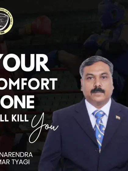 Your comfort zone will kill your progress. I push my students to step out of their comfort zones because that is where true growth and strength are found.