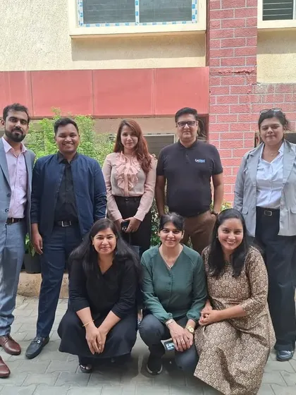 One more from a successful training phase with my colleagues. We support each other in our mission to empower the next generation of professionals.
