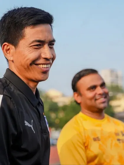 First Team Assistant Coach Renedy Singh shares a smile with our youth coaches. His involvement brings top-level experience directly to our grassroots programs.