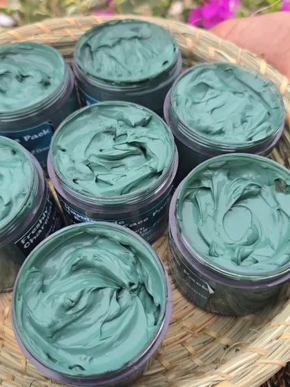 A final look at the Charcoal Face Pack batch. It's a must-have for a deep weekly cleanse.