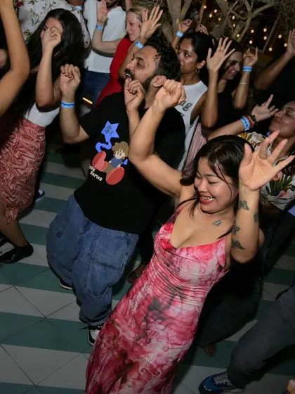 The swag, infectious energy, and pure fun that Divya and her OWND Entity team brought to LA RUMBA last Sunday were beyond compare! Their passion for music and dance radiated through their performance and animation, creating an unforgettable experience for all the Latin dance enthusiasts who joined us... A big thank you to all of you!! Don't forget to join us this Sunday yet again for another DHAMAKEDAR night!