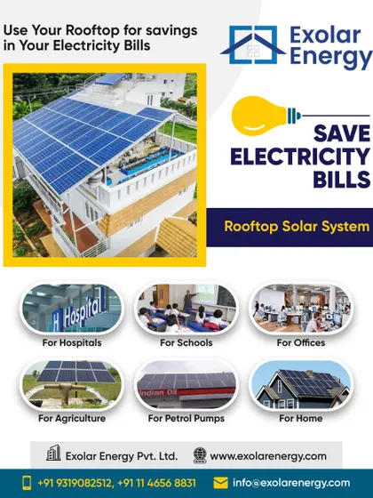 Use your rooftop to save on electricity bills. We provide rooftop solar systems for a wide range of clients, including hospitals, schools, offices, and homes.