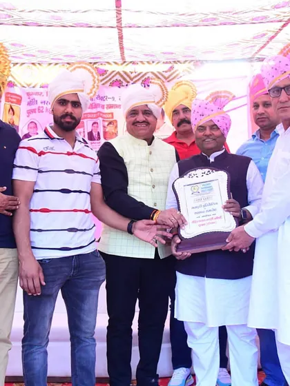 Honoring the officials and guests who made our one-day kabaddi tournament a grand success.