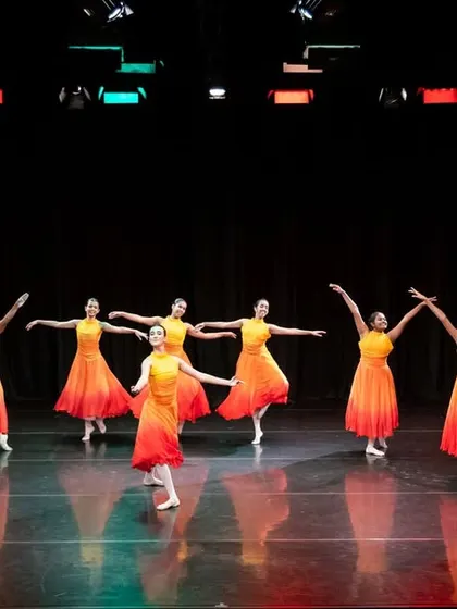 Our repertoire extends beyond classical ballet. This high-energy Jazz Waltz, set to Shostakovich's music, demonstrates our versatility in creating dynamic, modern pieces suitable for any corporate or private event theme.