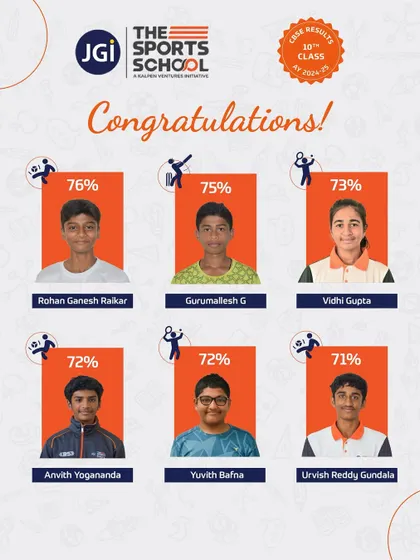 More of our successful student-athletes who have balanced their rigorous training schedules with academic excellence to score well in their board exams.