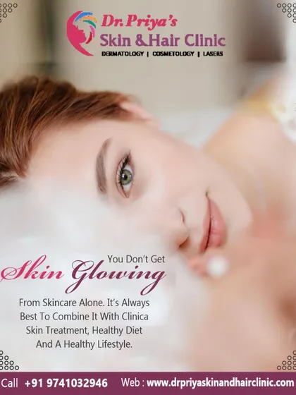 Achieving glowing skin requires a holistic approach. Clinical treatments must be combined with a healthy diet and lifestyle for results that are not just superficial but are a true reflection of overall health.
