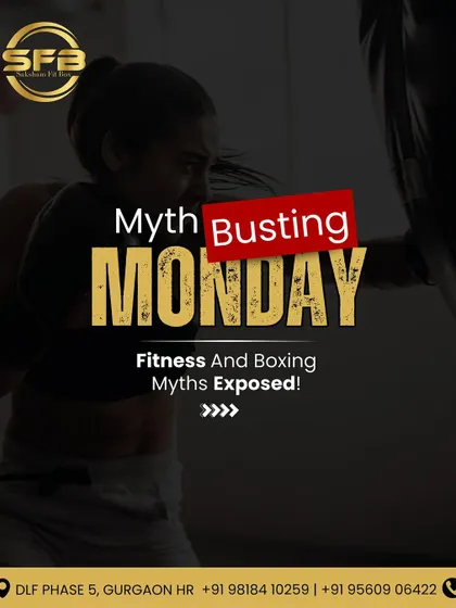 It's time for Myth Busting Monday. We believe in training smart, which starts with exposing common fitness and boxing myths. Knowledge is the first step to achieving real, sustainable results.
