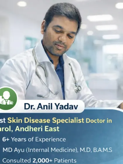 I am Dr. Anil Yadav. With over a decade of experience and an MD in Ayurvedic Internal Medicine, I have consulted with more than 2,000 patients. My focus is on diagnosing the root cause of your health issues and providing effective, non-surgical treatments.