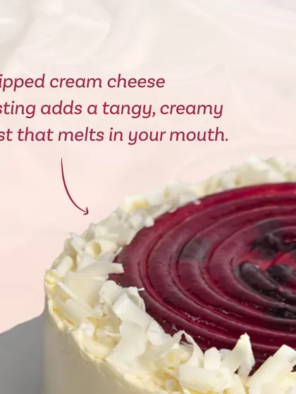 Reason 3: Whipped cream cheese frosting adds a tangy, creamy twist that melts in your mouth.