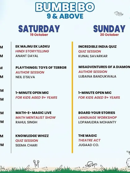 This event schedule for Kukdukoo Fest shows the complexity of the events I support. My job is to provide the physical stages and zones where these diverse activities, from storytelling to workshops, can take place.