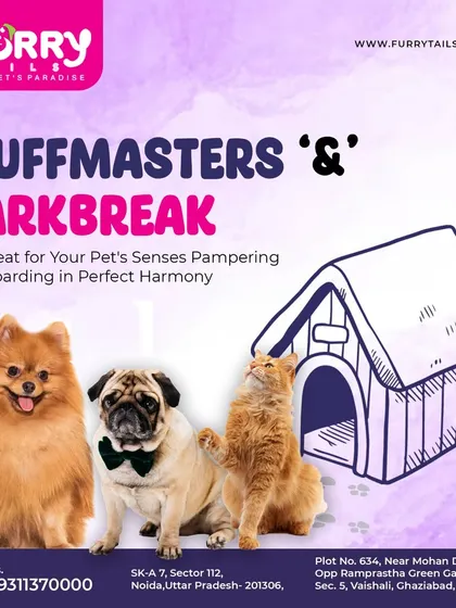 Fluffmasters & Barkbreak is our retreat for your pet's senses. We combine pampering and boarding in perfect harmony for dogs and cats of all breeds.