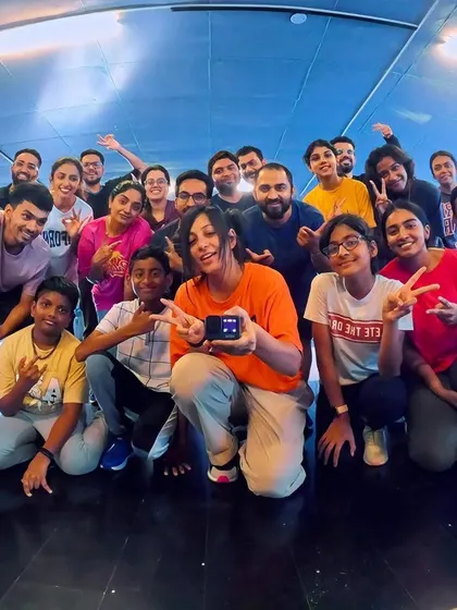 A happy crew after a weekend choreography class. We work on new routines and prepare for showcases, creating a space where everyone can grow as a performer.