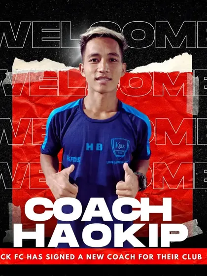 A warm welcome to Coach Haokip. We are thrilled to have him on board to help develop our young talent.