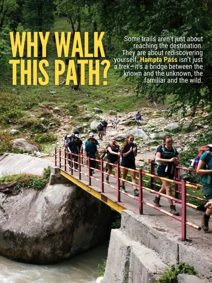 Why walk this path? The Hampta Pass is more than a trek; it's a bridge between the known and the unknown, the familiar and the wild.