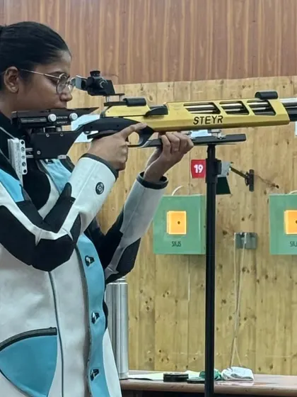 A moment of pride as our shooter Sneha Yadav qualifies for the National Shooting Championship 2025. Her brilliant score of 387/400 in the Women’s 10m Air Rifle is a result of consistent dedication and focused training.