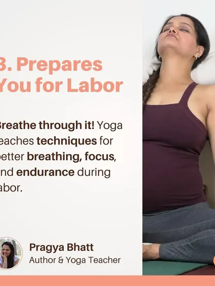 Yoga is one of the best ways to prepare your body and mind for labor. Through specific breathing techniques, focus exercises, and poses that build endurance, I guide you in cultivating the inner resources you'll need for a smoother childbirth experience.