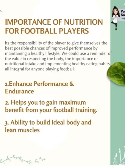 A reminder of the value of respecting your body through healthy eating habits. This is an integral part of my coaching for any aspiring footballer.