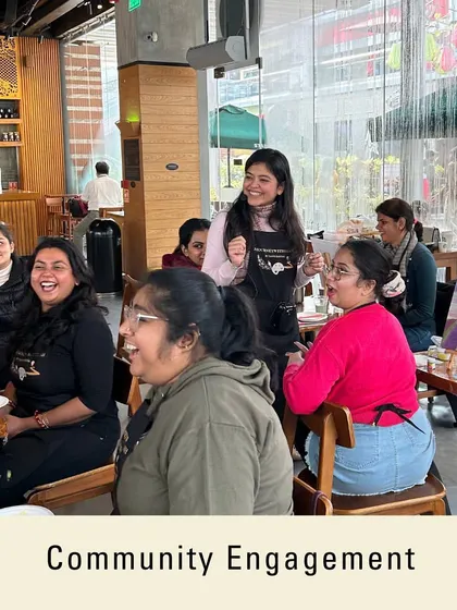 Community engagement is at the heart of what I do. Bringing people together to laugh, share, and create is my passion.