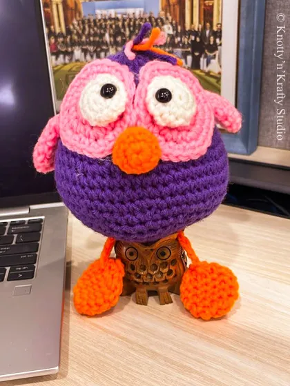 Client Chronicles: My Silly Bird has found a job in a 'serious office'. I'm sure she'll be the Manager of Silliness and make everyone smile. It’s wonderful to see my creations find happy new homes.