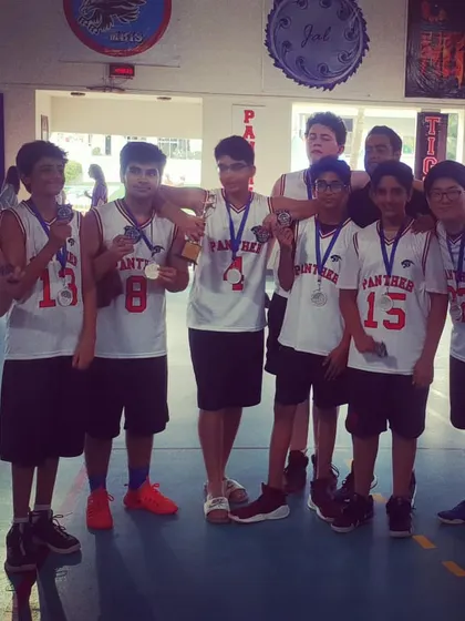 Our youth team proudly displays their medals after securing the second position in the ISACI Basketball tournament. We believe in nurturing young talent and providing them with a platform to compete and succeed from an early age.