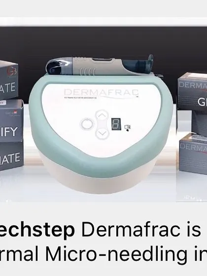 The Dermafrac system is a new-age medicated facial available at my clinic. It combines micro-needling with serum infusion to target your specific concerns, whether it's hydration, clarification, or rejuvenation.