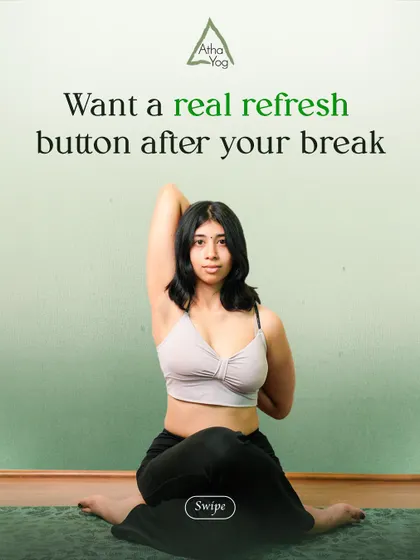 Want a real refresh button after your break? It's time to gently return to your breath, body, and balance with our special offer.