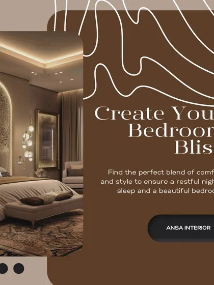 Create your bedroom bliss. This luxurious bedroom features intricate wall molding, a beautiful carpet, and elegant furniture, all in a soothing neutral palette. It's a perfect blend of comfort and high-end style.