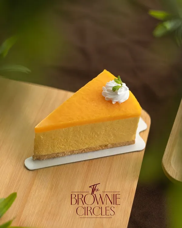 Our Mango Cheesecake is a highlight of the summer season. It's sharp, creamy, and bursting with the flavor of fresh, ripe mangoes.