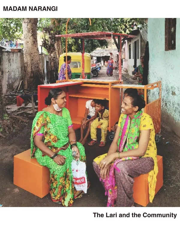(Hero Item) The Madam Narangi project is more than a street cart; it is a mobile piece of the public realm. Here, the 'lari' becomes a place for community, conversation, and commerce, demonstrating our belief that thoughtful design can support and dignify daily life.