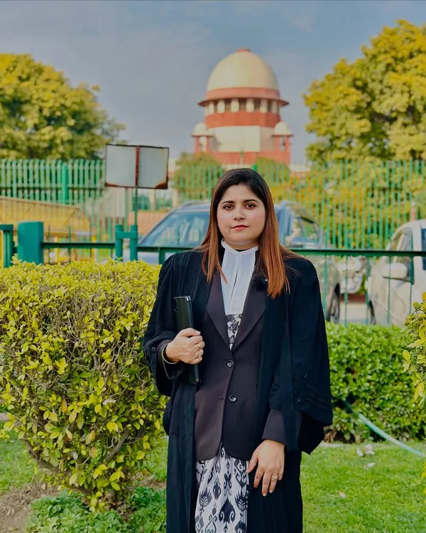 Standing outside the Supreme Court of India. I believe that justice is not simply given, it must be fought for with strategy, dedication, and an unwavering commitment to your rights.