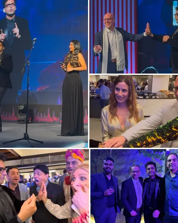 A collage capturing the energy and scale of my stage performances for large corporate clients like Ospree Duty Free. From mind-reading to grand illusions, the show is designed to captivate a diverse, international audience.