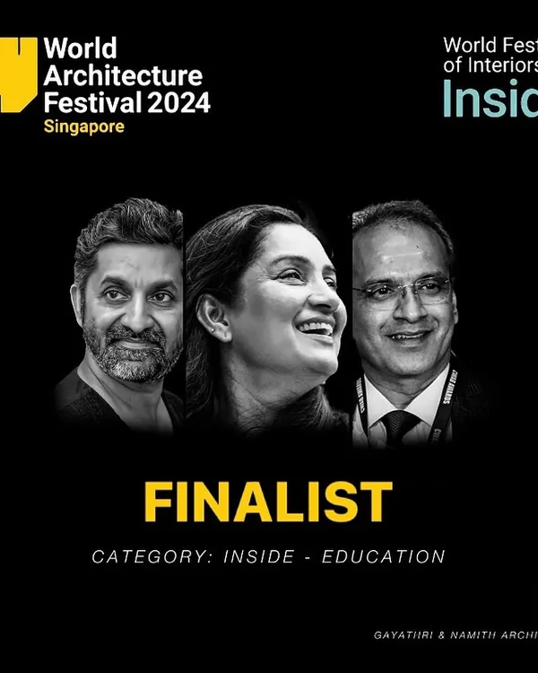 We are thrilled to be recognized as a finalist in the World Architecture Festival (WAF) 2024. This nomination for our Bosch Learning Campus project in the Education category is a testament to our team's dedication to creating innovative and impactful learning environments.