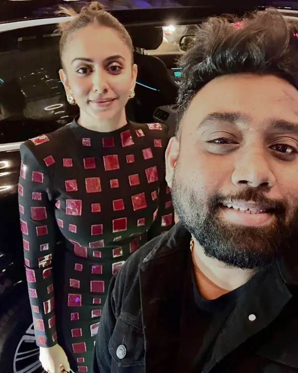 It was such a great meet-up with my favorite actress, Rakul Preet Singh. She is as charming in person as she is on screen.