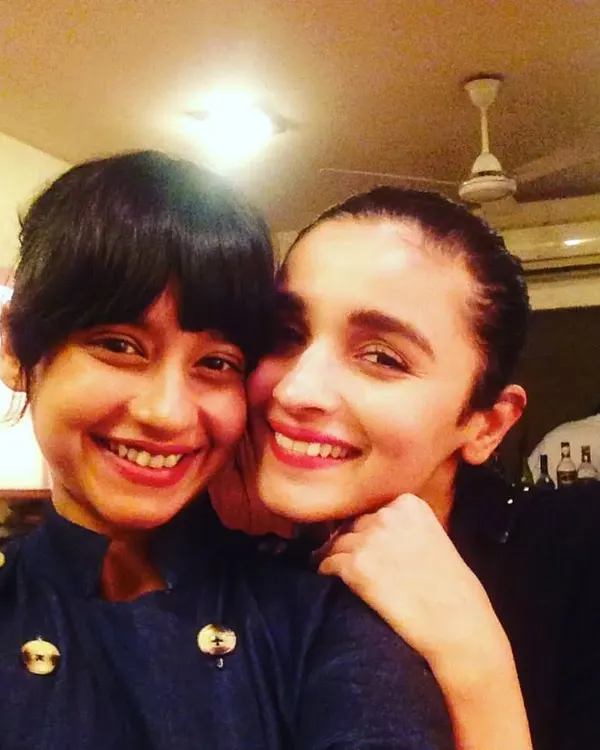 A throwback photo with the lovely Alia Bhatt. We've catered for her and her family through birthdays and housewarmings, and we're always so happy to be a part of their special moments.
