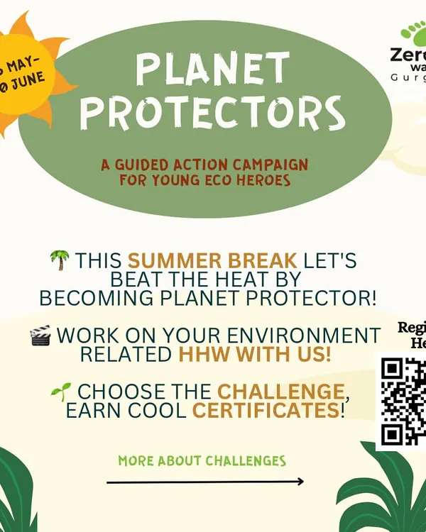 Introducing our Planet Protectors summer program. This online campaign guides young eco-heroes through exciting environmental missions, allowing them to choose challenges and earn certificates for their efforts.