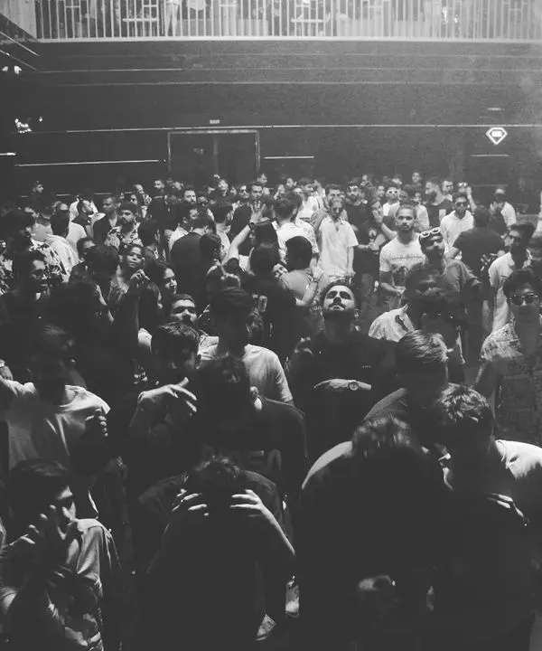 A packed Saturday night at F Superclub in Bangalore. There's nothing better than seeing a full dance floor with everyone vibing to the music.