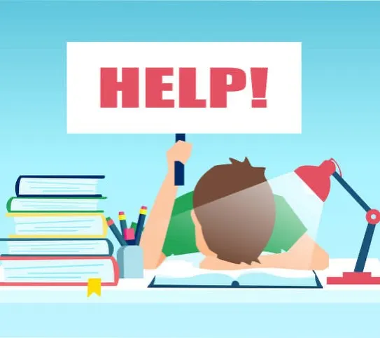 This image of a child overwhelmed by books is a reality for many. My counseling services address the root causes of exam stress, focusing on why a child's mental health is far more important than their marks. I teach techniques to build resilience and open communication channels.