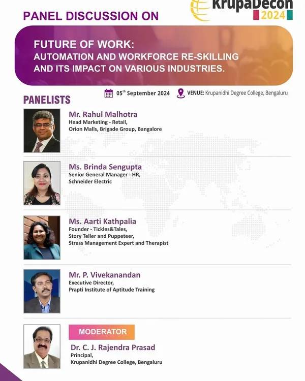 It was an absolute honor to be invited as a panelist to discuss the "Future of Work." I enjoyed sharing my perspective as a creative entrepreneur and storyteller.