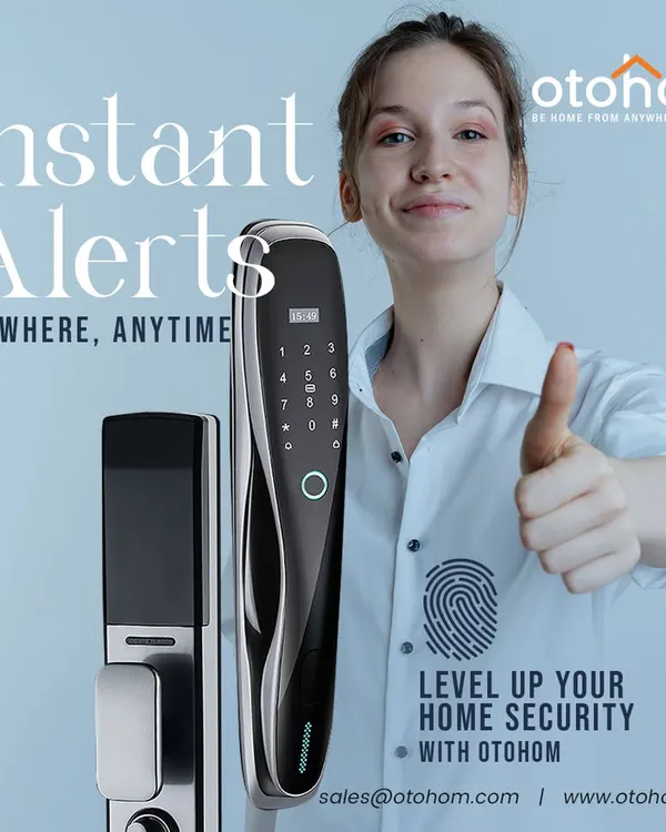 Level up your home security with our smart locks. This system provides instant alerts and multiple ways to grant access, so you're always in control, anywhere, anytime.