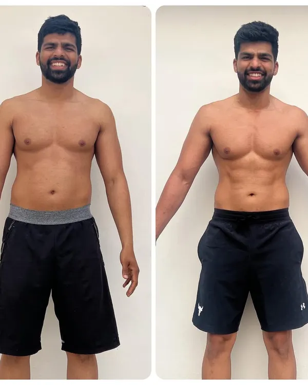This is my own transformation. I've been on this journey myself, so I understand the challenges and what it takes to achieve your goals.