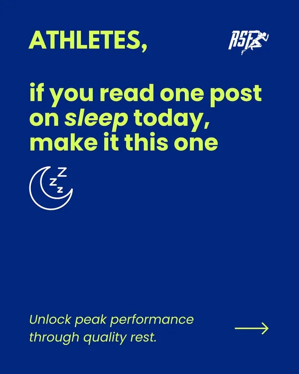 This introductory graphic serves as a gateway to our educational series on sleep. We emphasize that for an athlete, understanding and prioritizing quality rest is non-negotiable for unlocking peak performance.