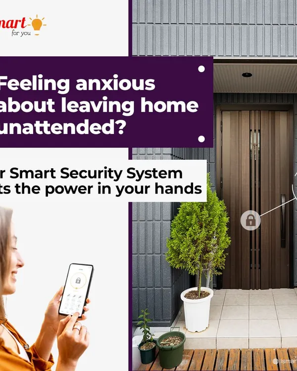 I know the feeling. That little worry in the back of your mind when you leave home, asking "Is everything really safe?" This image captures the peace of mind I want to give you, letting you lock up and check in on your home right from your phone, no matter where you are.
