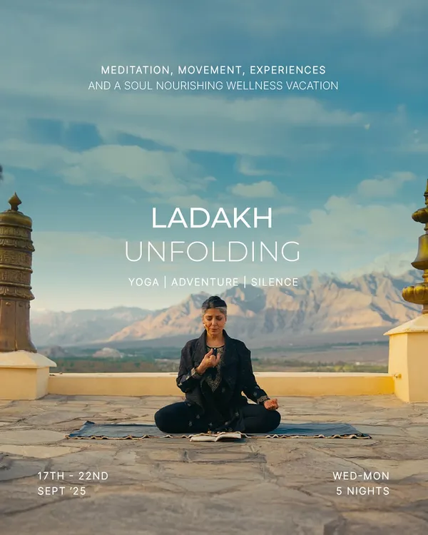 Join me for a soul nourishing wellness vacation in the majestic Himalayan desert of Ladakh. This retreat is an invitation to find silence, adventure, and deep connection through meditation and movement.