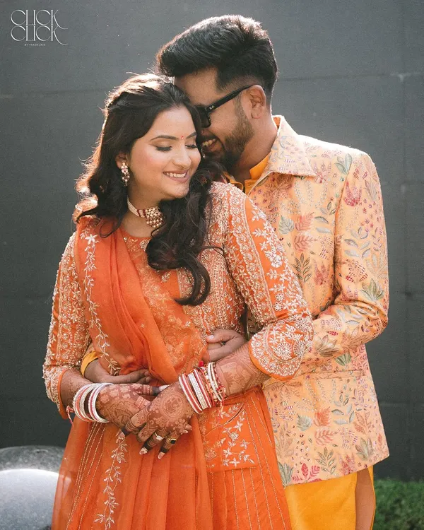 This was my own Haldi, and it was amazing to be on the other side. This photo with my wife, Himakshi, captures the quiet joy and love we felt amidst all the fun and chaos. It’s a moment of connection that I’ll always cherish.