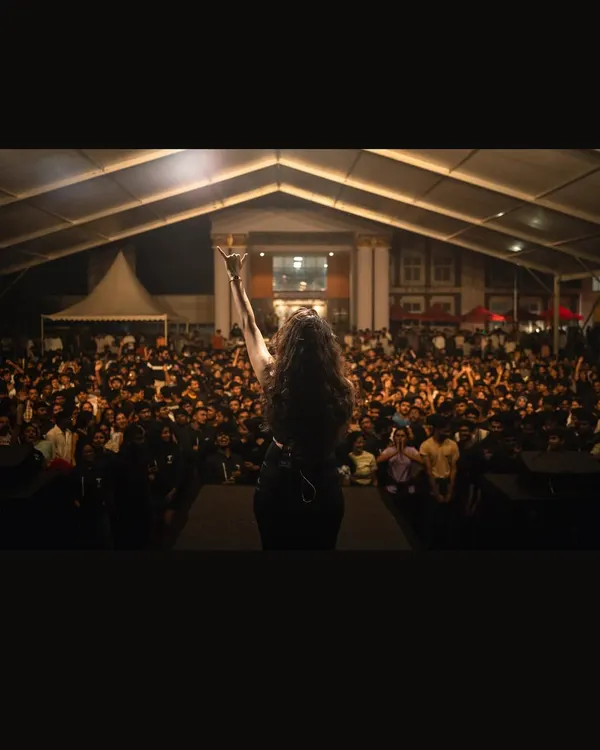 This is where I feel most alive. Standing on stage, feeling the energy of a massive crowd singing along with us. There is truly no better feeling in the world.