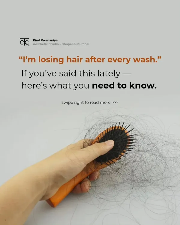 If you find yourself saying, "I'm losing hair after every wash," you need to know what's happening underneath. This is often the first sign that your scalp needs professional attention to prevent further thinning.