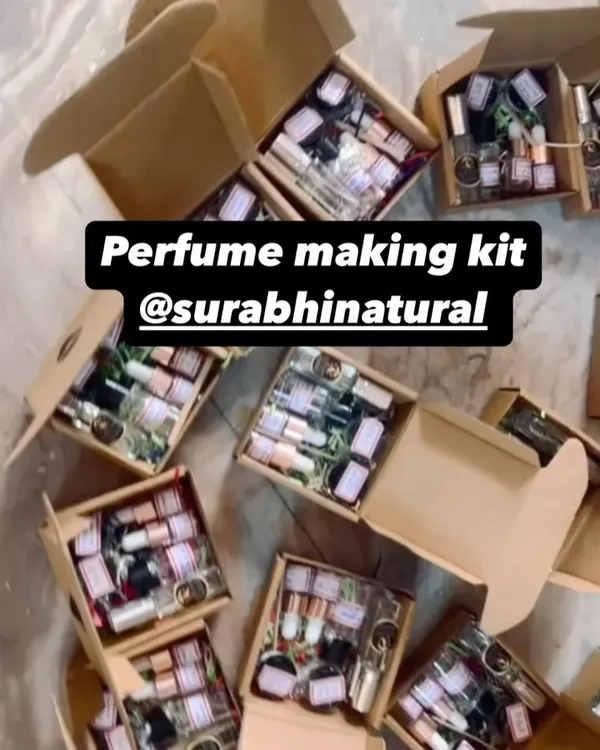 Beyond pre-made hampers, I also offer unique experiences like this Perfume Making Kit. These kits are perfect for workshops or as a creative, hands-on gift for fragrance lovers.